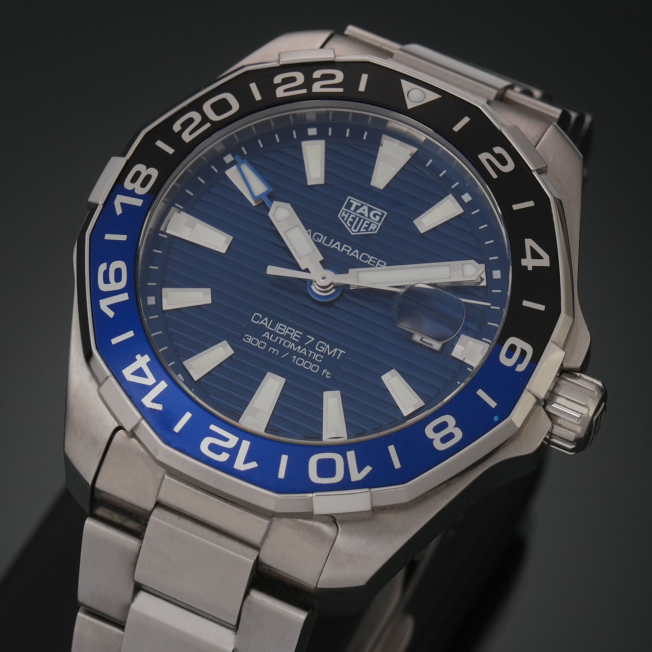 TAG HEUER(USED)태그호이어 아쿠아레이서 GMT 43 WAY201T